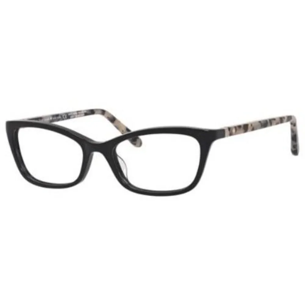 Kate Spade DELACY 07KI Eyeglasses 50-18 130 Black Havana New MSRP $188